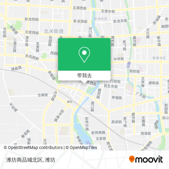 潍坊商品城北区地图