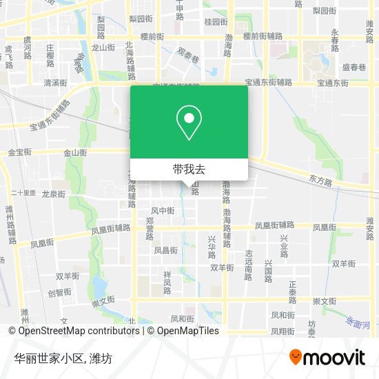 华丽世家小区地图
