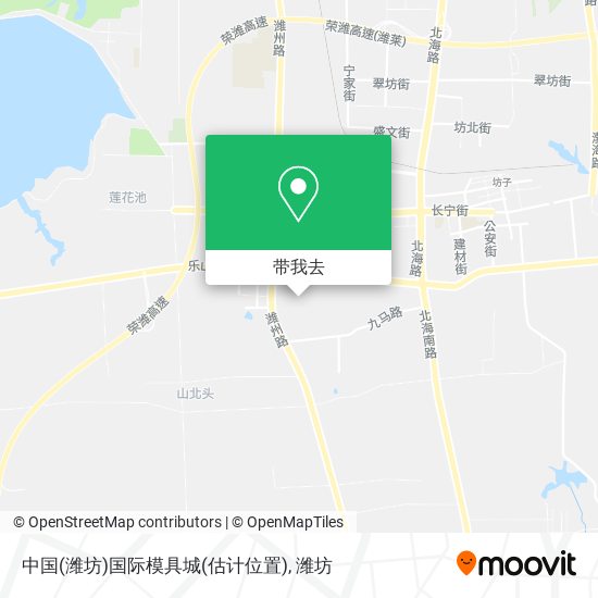 中国(潍坊)国际模具城(估计位置)地图
