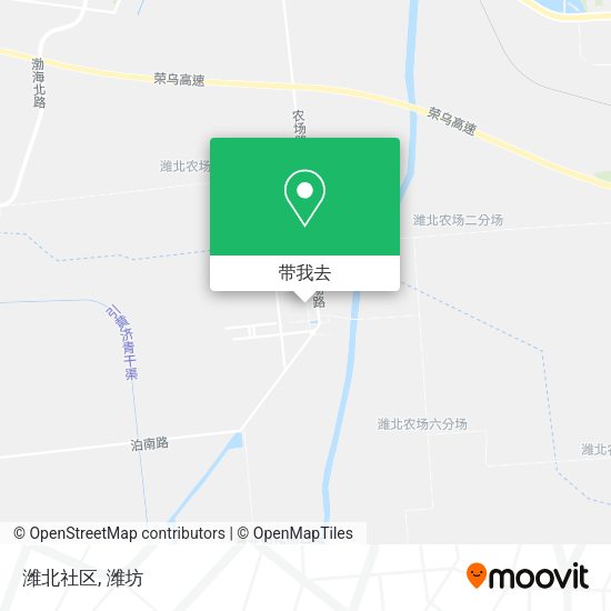 潍北社区地图