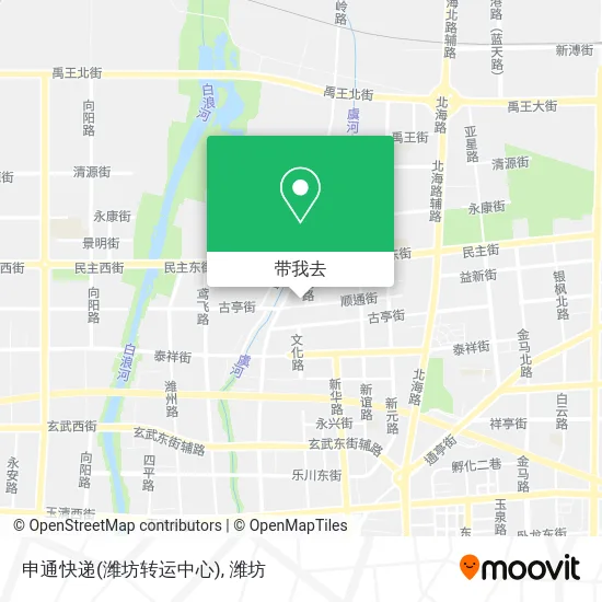 申通快递(潍坊转运中心)地图