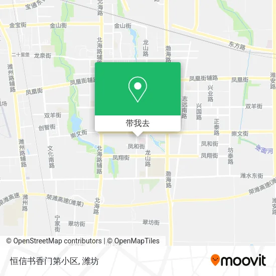 恒信书香门第小区地图