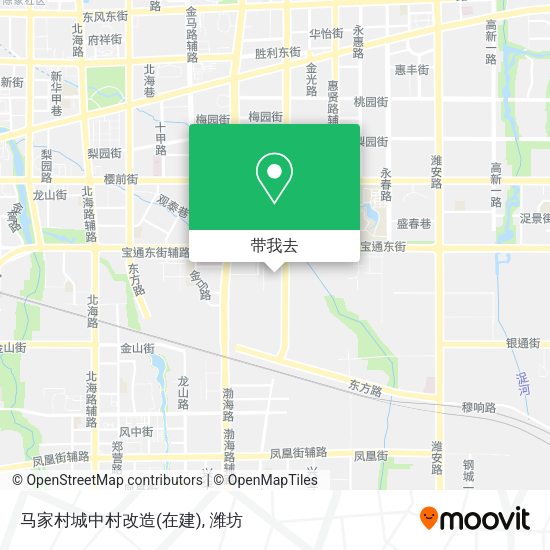 马家村城中村改造(在建)地图
