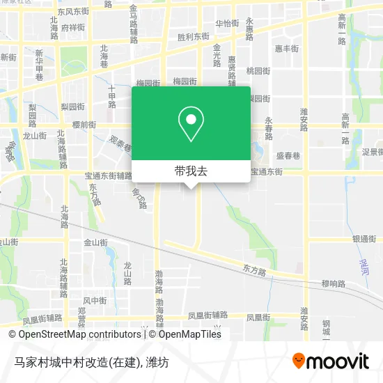 马家村城中村改造(在建)地图