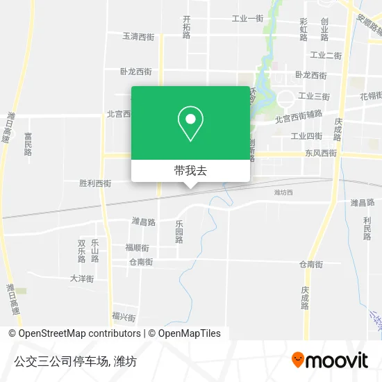 公交三公司停车场地图
