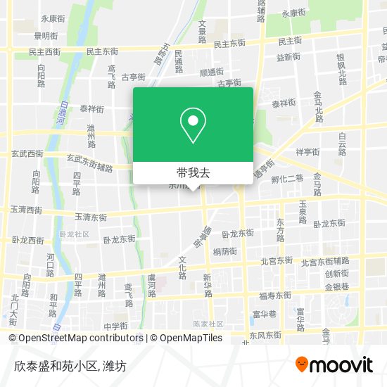 欣泰盛和苑小区地图