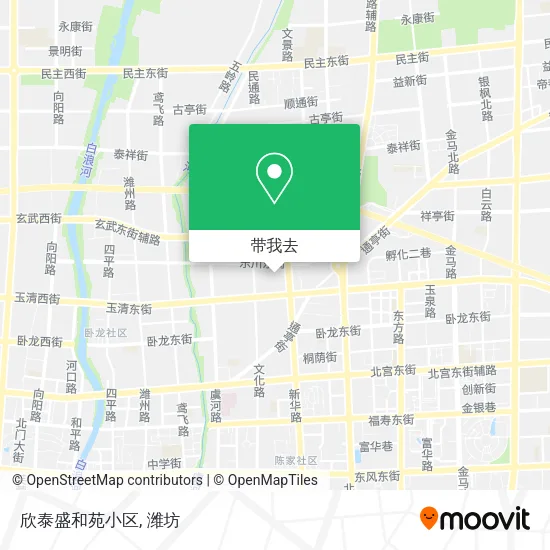 欣泰盛和苑小区地图