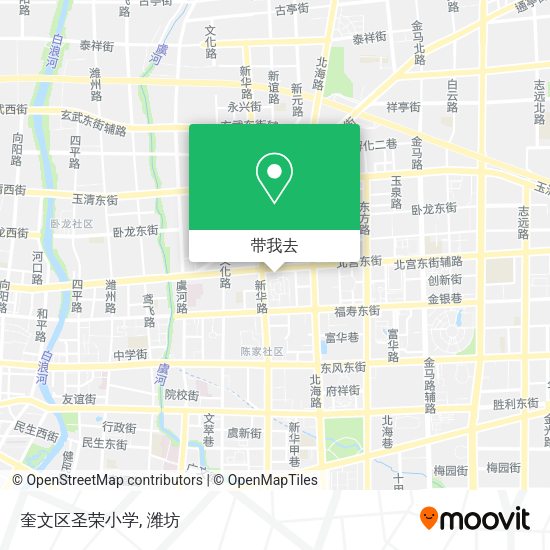 奎文区圣荣小学地图