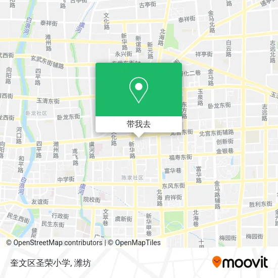 奎文区圣荣小学地图