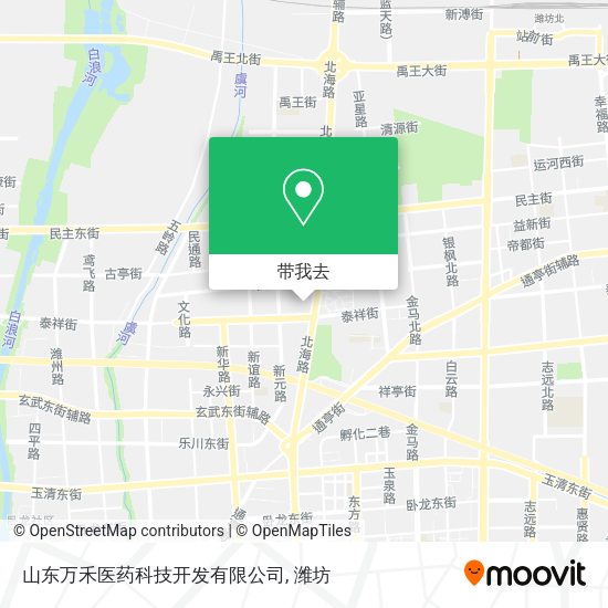 山东万禾医药科技开发有限公司地图