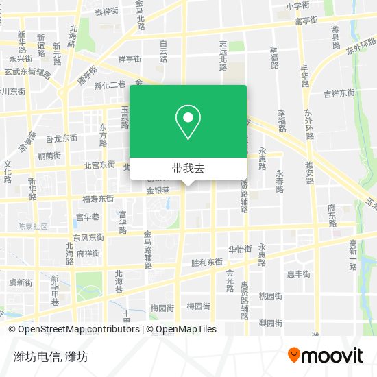 潍坊电信地图
