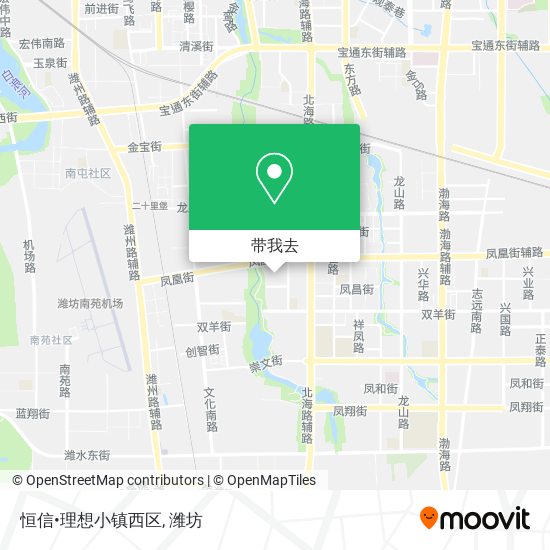 恒信•理想小镇西区地图