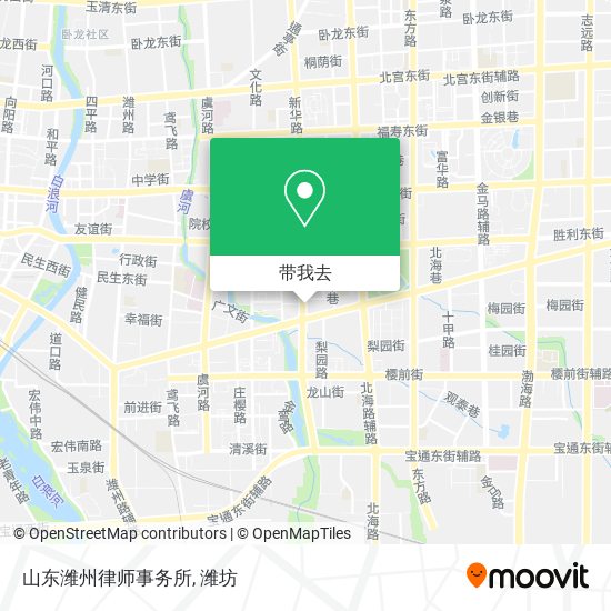 山东潍州律师事务所地图
