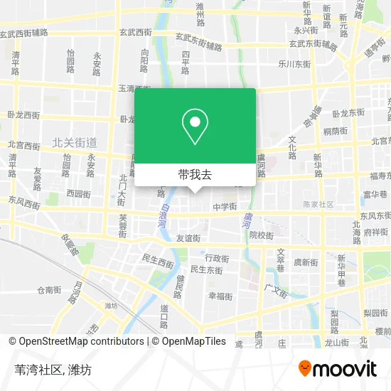苇湾社区地图