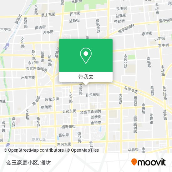 金玉豪庭小区地图