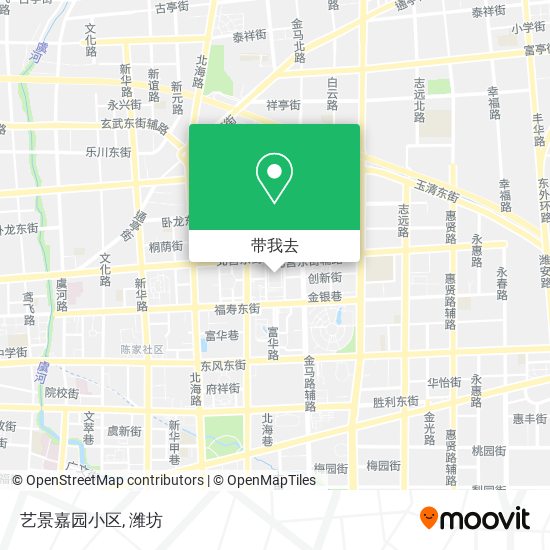 艺景嘉园小区地图
