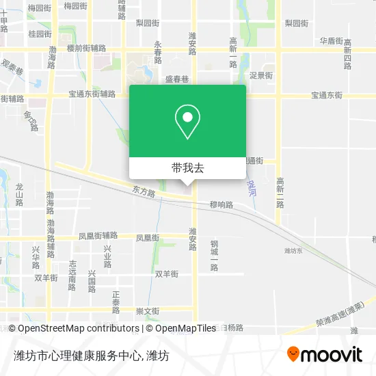 潍坊市心理健康服务中心地图