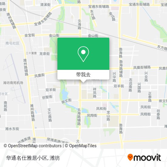华通名仕雅居小区地图