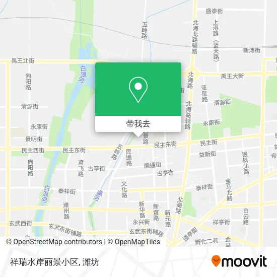 祥瑞水岸丽景小区地图