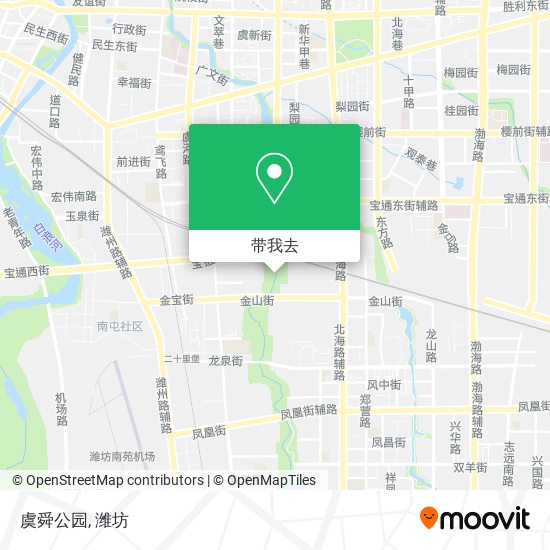虞舜公园地图