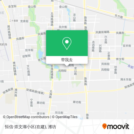 恒信·崇文湖小区(在建)地图