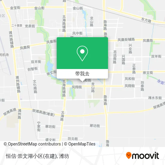 恒信·崇文湖小区(在建)地图