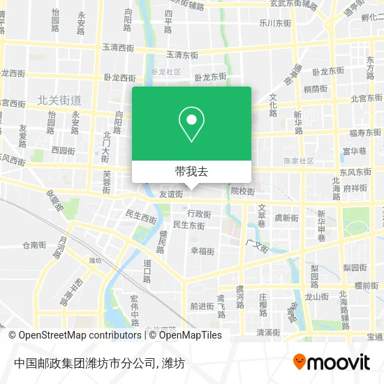 中国邮政集团潍坊市分公司地图