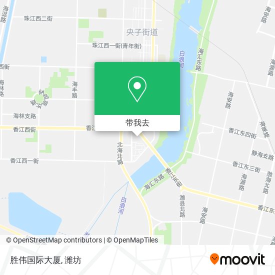 胜伟国际大厦地图
