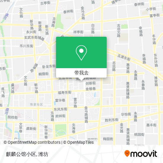 麒麟公馆小区地图