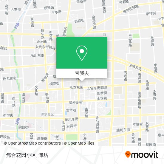 隽合花园小区地图