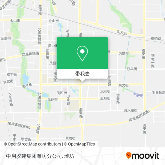 中启胶建集团潍坊分公司地图