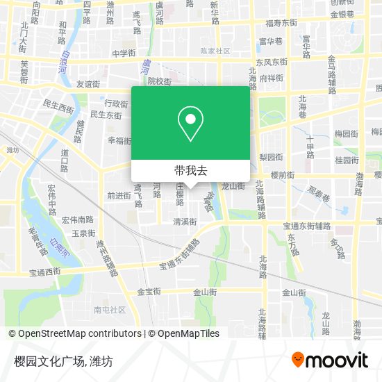 樱园文化广场地图