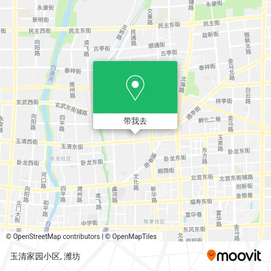 玉清家园小区地图