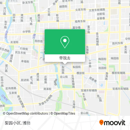 梨园小区地图
