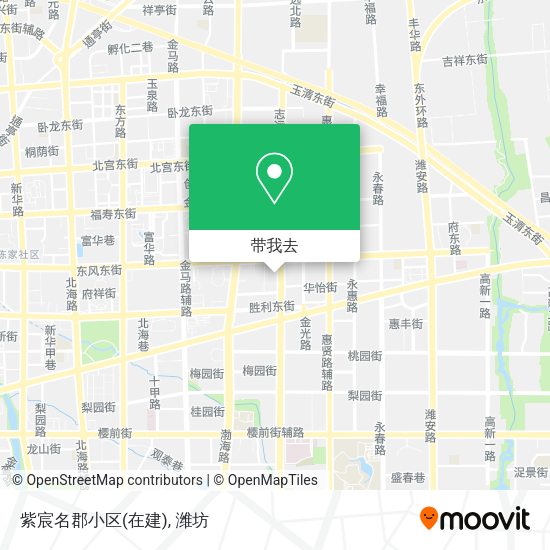 紫宸名郡小区(在建)地图