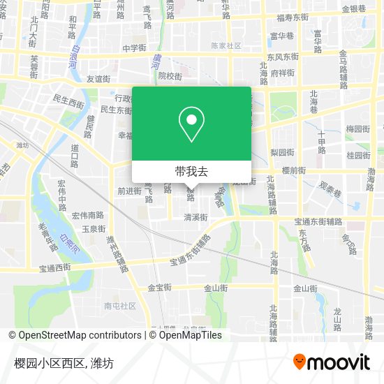 樱园小区西区地图