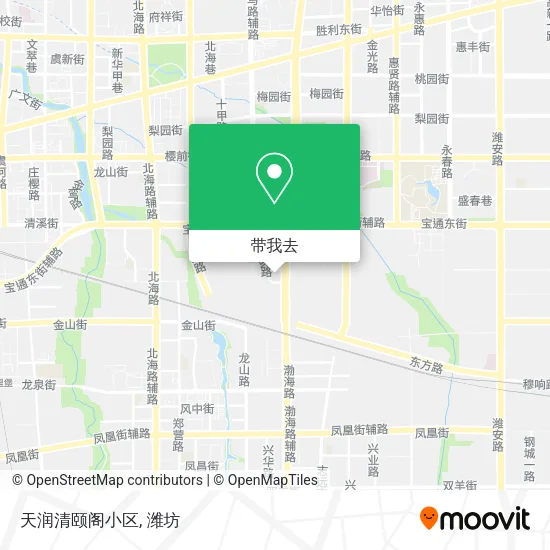 天润清颐阁小区地图