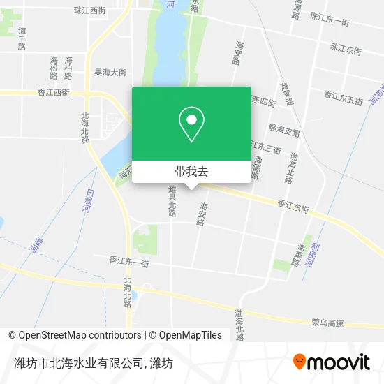 潍坊市北海水业有限公司地图