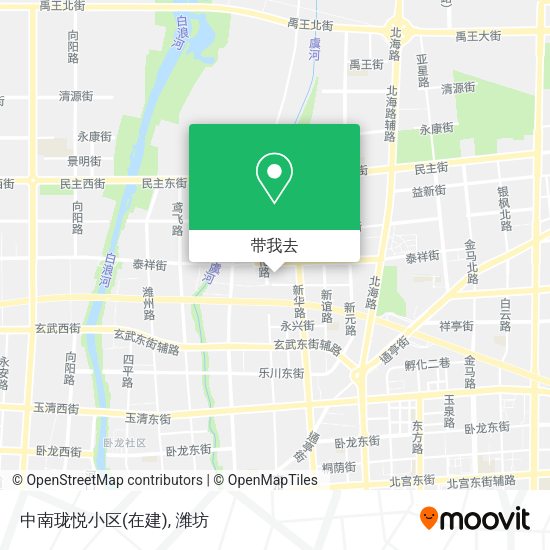 中南珑悦小区(在建)地图