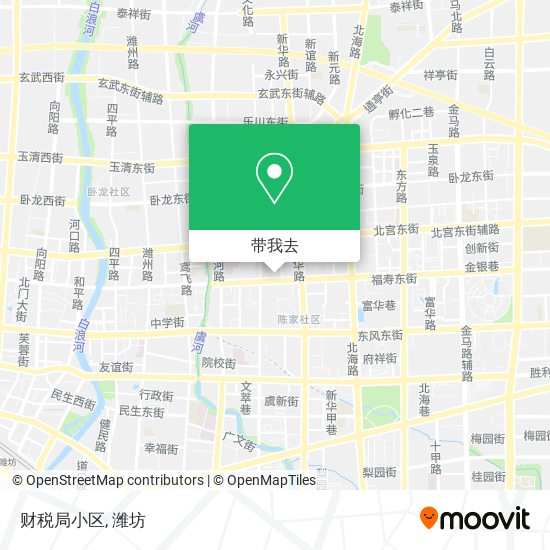 财税局小区地图