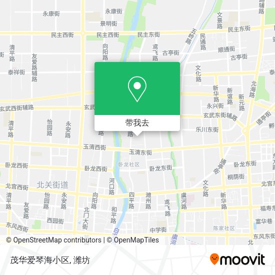 茂华爱琴海小区地图