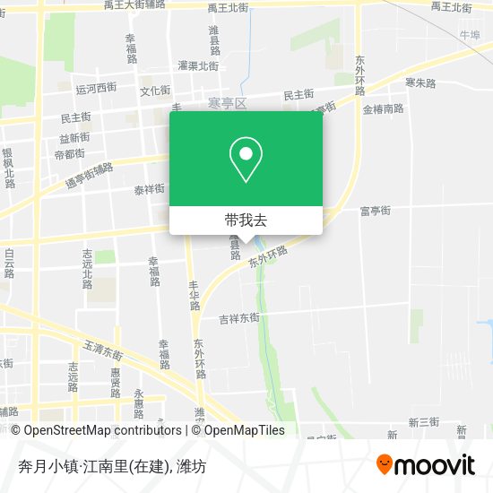 奔月小镇·江南里(在建)地图