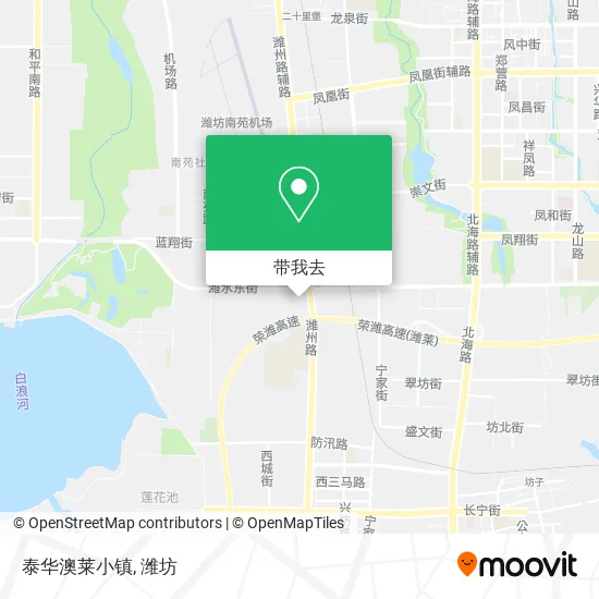 泰华澳莱小镇地图