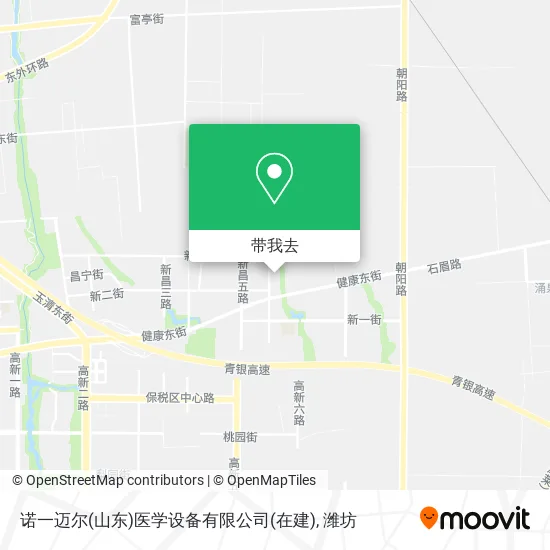 诺一迈尔(山东)医学设备有限公司(在建)地图