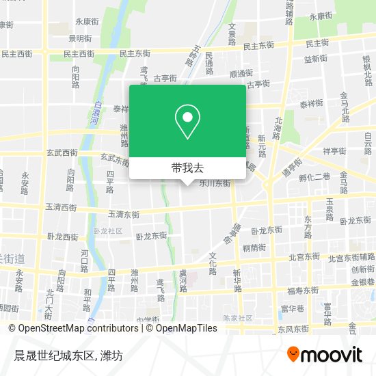 晨晟世纪城东区地图