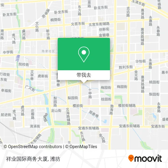 祥业国际商务大厦地图