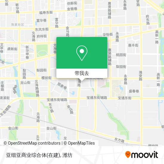亚细亚商业综合体(在建)地图