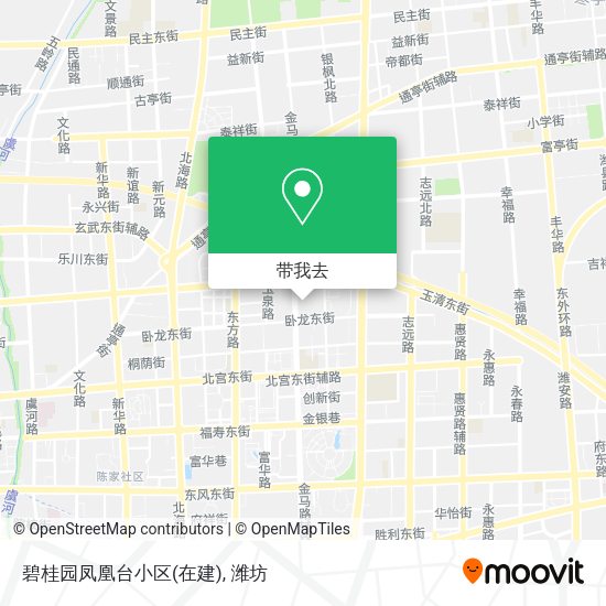 碧桂园凤凰台小区(在建)地图