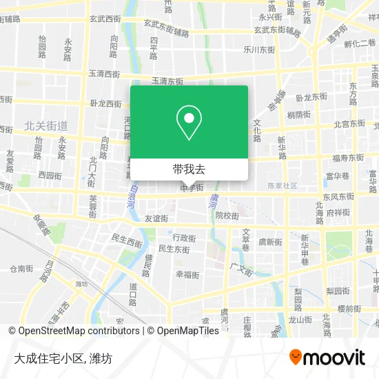 大成住宅小区地图