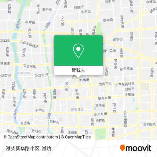 潍柴新华路小区地图